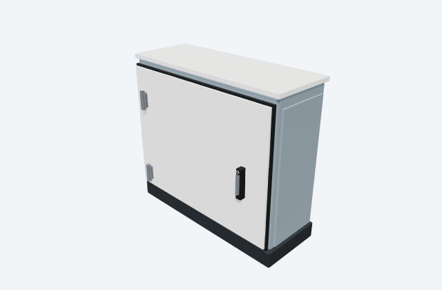 Hensel EB 06 x electrical enclosure component: illustrative equipment shape, not to scale
