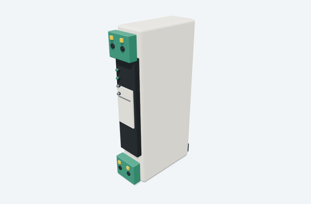 Analogue input module: equipment preview