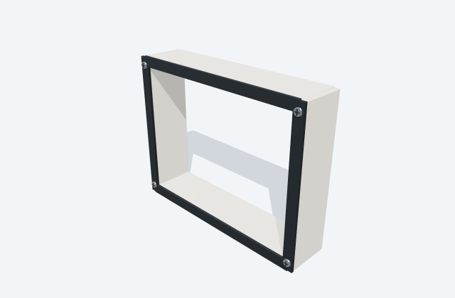 Hensel FP_ZR_30 enclosure extension frame: equipment preview