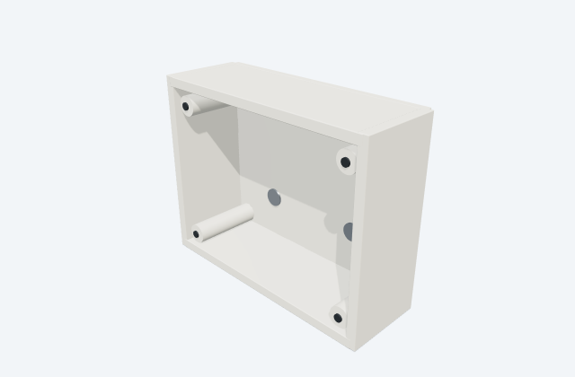 Hensel Unterteil_DK 04xx enclosure base: equipment preview