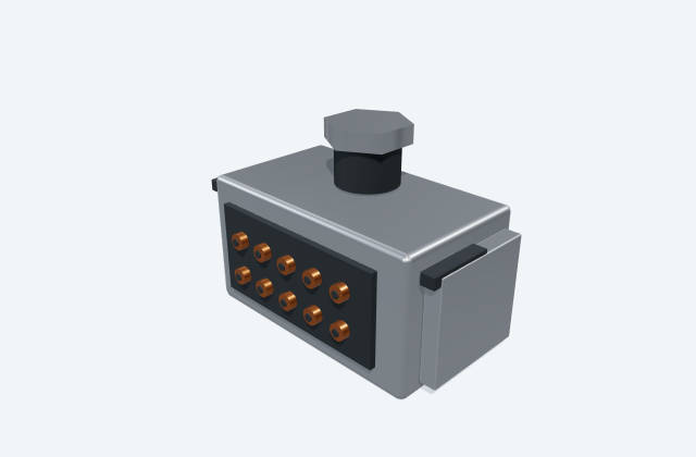 AutomationDirect ZP-MC-CG-13M8 industrial connector component: equipment preview