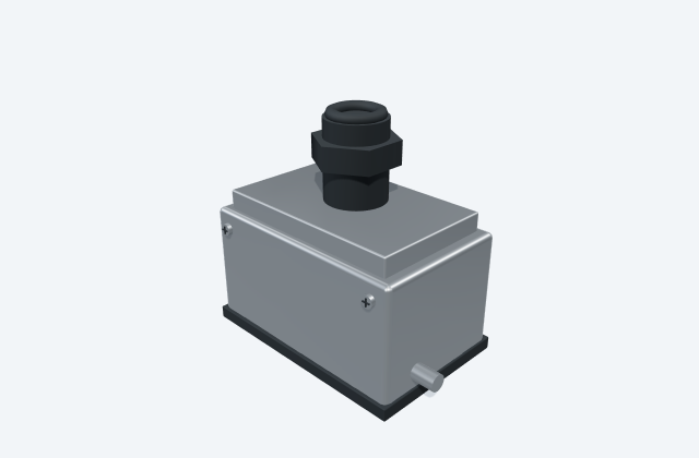 AutomationDirect ZP-MC06B-2-SSE21ML connector hood: equipment preview