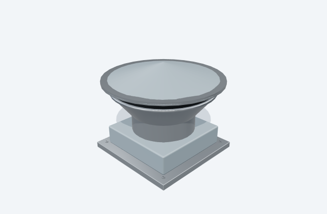 Greenheck QEID Upblast roof fan: equipment preview